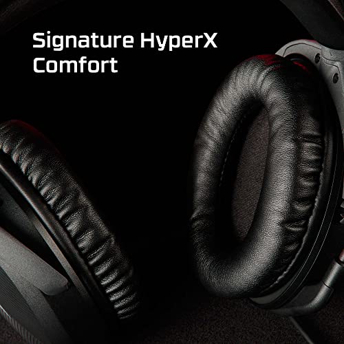 HyperX Cloud Stinger 2 – Größe neu definiert, Leichtes Over-Ear-Headset mit Mikrofon, Stummschaltung durch Wegklappen des Mikrofons, 50mm-Treiber, PC kompatibel, Schwarz Bild 4