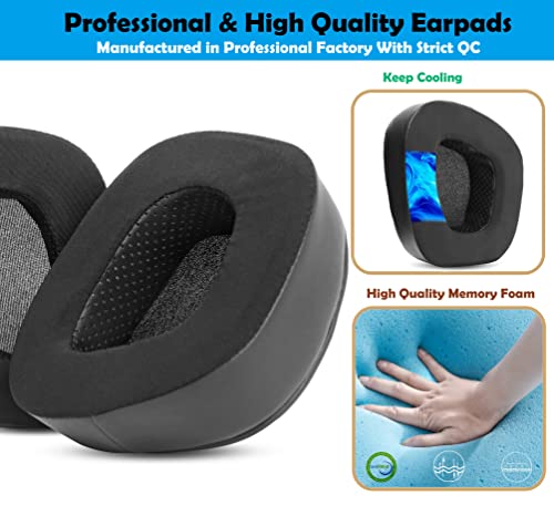 Void PRO RGB SE Wireless Gaming Kopfhörer Eisschicht mit Kühleffekt Ersatz Ohrpolster Kompatibel mit Corsair Void PRO RGB SE Wireless Gaming Kopfhörer Ersatzpolster Bild 3