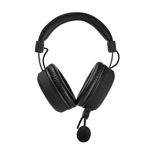 SAVIO Kopfhörer Gaming Headset mit Mikrofon Stratus Kopfhoerer - Kabelgebundene Kopfhörer mit 40mm Treiber - Leichtes und Komfortables Design Bild 2