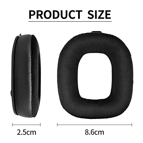 Ersatz-Ohrpolster für Astro A50 GEN3 Headset – A50 Zubehör/Ohrpolster/Ohrmuscheln (Leder und Flanell-Ohrpolster) Bild 7