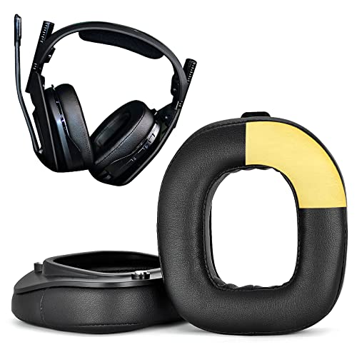 Astro a50 gen 4 ohrpolster Ersatz-Ohrpolster, kompatibel mit Logitech Astro Gaming A 50 Gen4 Kopfhörern (Protein-Leder-Ohrpolster) Bild 2