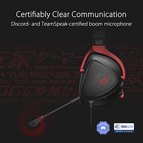 ASUS ROG Delta S Core Gaming Headset (3.5 mm-Anschluss, abnehmbares Mikrofon, kompatibel mit PCs, Mac, PlayStation, Nintendo Switch, Xbox) Schwarz Bild 3