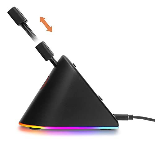 DELTACO GAMING RGB Maus Bungee - 8 RGB-Modi - USB-C - Schwarz Bild 3