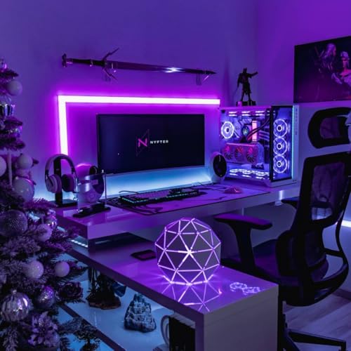 Nyfter - XXXL Liquid Gaming Mousepad 1200x600x3mm 3XL mauspad Gaming Premium Tischunterlage Large Size Wasserabweisend für Pro-Gamer Bild 6