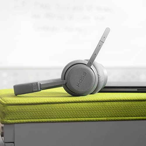 Koss CS340BT QZ Wireless Bluetooth On-Ear-Kommunikations-Headset, aktive Geräuschunterdrückung, On-Board-Steuerung, schwarz Bild 7