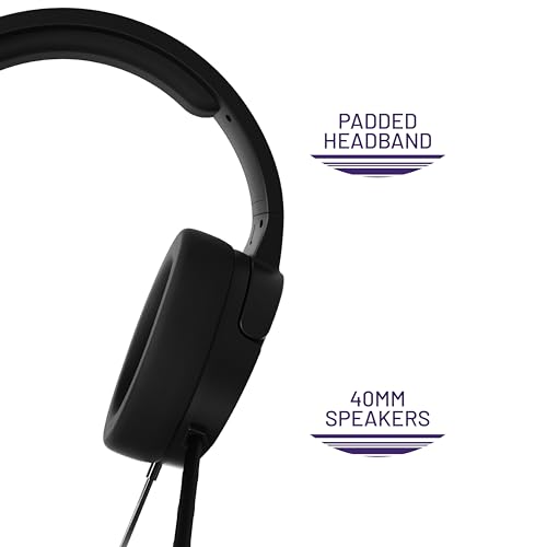 STEALTH Panther Gaming Headset Over Ear Gaming Headset PS4/PS5, Xbox, Switch, PC mit flexiblem Mikrofon, 3,5mm Klinke, 1,5m Kabel, leicht, komfortabel und langlebig Bild 7