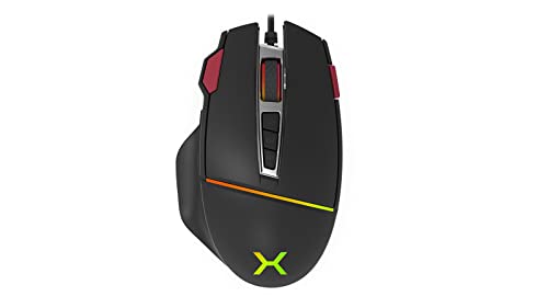 KRUX Fuze PRO, Kabelgebundene Gaming-Maus für Gamer, RGB-Beleuchtung, Huano-Schalter, 12000 DPI, 11 Tasten Bild 2