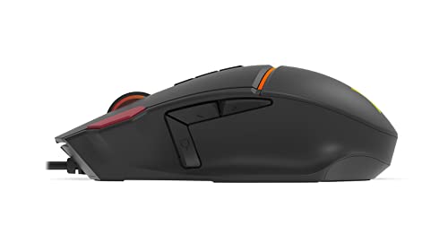 KRUX Fuze PRO, Kabelgebundene Gaming-Maus für Gamer, RGB-Beleuchtung, Huano-Schalter, 12000 DPI, 11 Tasten Bild 3