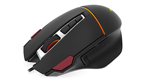 KRUX Fuze PRO, Kabelgebundene Gaming-Maus für Gamer, RGB-Beleuchtung, Huano-Schalter, 12000 DPI, 11 Tasten Bild 6