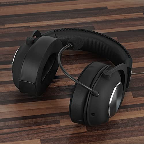 GEEKRIA 3,5-mm-Headset-Ersatzmikrofon, abnehmbares Game-Boom-Mikrofon, kompatibel mit Logitech G PRO X, PRO X, G735, G733, G433, G233 Gaming-Headset (17cm) Bild 5
