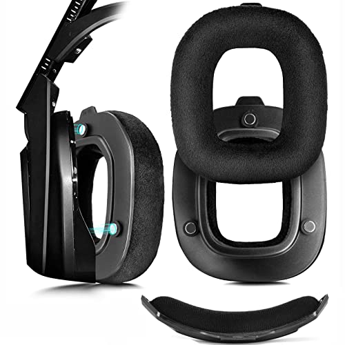Ersatz-Ohrpolster für Astro A50 GEN3 Headset – A50 Zubehör/Ohrpolster / Ohrmuscheln (Flanell-Ohrpolster + Stirnband) Bild 1