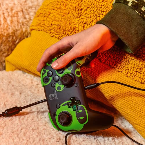 PDP Switch Rematch verkabelt controller 1-UP Glow in the dark Offiziell Lizenziert durch Nintendo - Customizable buttons, sticks, triggers, and paddles - Ergonomic Controllers Bild 7