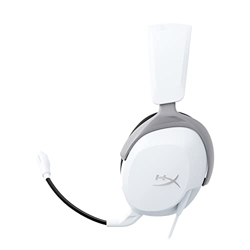HyperX CloudX Stinger 2 Core – Gaming-Headset für Xbox, leichte Over-Ear-Headsets mit Mikrofon, Schwenk-zu-Stumm-Funktion, 40-mm-Treiber, Weiß Bild 2