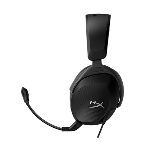 HyperX CloudX Stinger 2 Core Gaming-Headset für Xbox Series X|S & Xbox One, offiziell lizenziert, 40-mm-Treiber, Mikrofon mit Geräuschunterdrückung, Over-Ear, 3,5 mm Klinke, Schwarz Bild 3