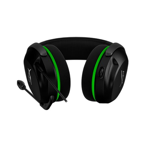 HyperX CloudX Stinger 2 Core Gaming-Headset für Xbox Series X|S & Xbox One, offiziell lizenziert, 40-mm-Treiber, Mikrofon mit Geräuschunterdrückung, Over-Ear, 3,5 mm Klinke, Schwarz Bild 4