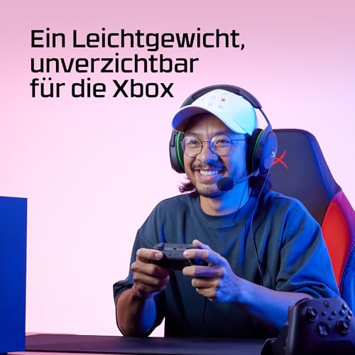 HyperX CloudX Stinger 2 Core Gaming-Headset für Xbox Series X|S & Xbox One, offiziell lizenziert, 40-mm-Treiber, Mikrofon mit Geräuschunterdrückung, Over-Ear, 3,5 mm Klinke, Schwarz Bild 5