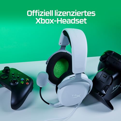 HyperX CloudX Stinger 2 Core Gaming-Headset für Xbox Series X|S & Xbox One, offiziell lizenziert, 40-mm-Treiber, Mikrofon mit Geräuschunterdrückung, Over-Ear, 3,5 mm Klinke, Schwarz Bild 6