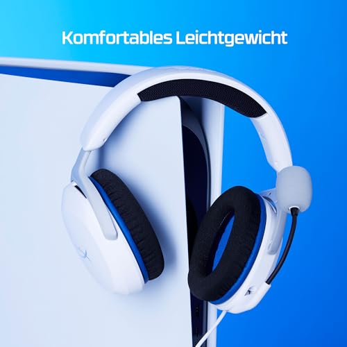 HyperX Cloud Stinger 2 Core Gaming-Headset für PlayStation, Over-Ear, 40mm-Treiber, Geräuschunterdrückendes Mikrofon, 3,5-mm-Klinke, Leichtes, Komfortables und Robustes Headset, Schwarz Bild 2