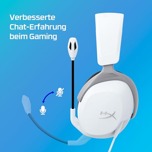 HyperX Cloud Stinger 2 Core Gaming-Headset für PlayStation, Over-Ear, 40mm-Treiber, Geräuschunterdrückendes Mikrofon, 3,5-mm-Klinke, Leichtes, Komfortables und Robustes Headset, Schwarz Bild 3