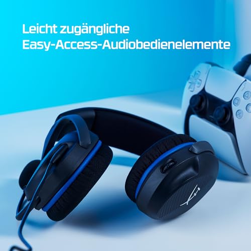 HyperX Cloud Stinger 2 Core Gaming-Headset für PlayStation, Over-Ear, 40mm-Treiber, Geräuschunterdrückendes Mikrofon, 3,5-mm-Klinke, Leichtes, Komfortables und Robustes Headset, Schwarz Bild 5