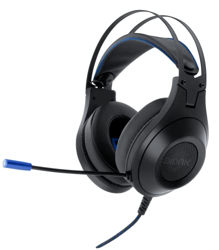 Bionik Sirex Gaming-Headset mit 50-mm-Treibern und Memory-Schaum-Ohrmuscheln für PS5, verstellbare Kopfhörer mit Mikrofon und Lautstärkeregler, kompatibel mit PS4, Xbox Serie XS, Nintendo Switch OLED Bild 1