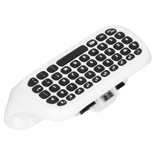 ciciglow Controller-Tastatur für Series, TYX-586 Wireless Gaming Chatpad Keypad mit Sound und Headset-Anschluss für Series S One One S(Weiß) Bild 4