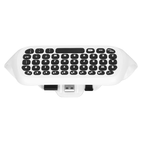 ciciglow Controller-Tastatur für Series, TYX-586 Wireless Gaming Chatpad Keypad mit Sound und Headset-Anschluss für Series S One One S(Weiß) Bild 5