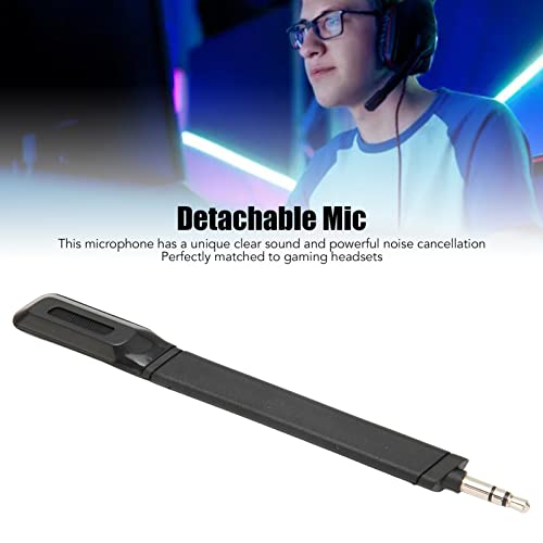 ASHATA Ersatzmikrofon für Headset, Kabelloses Kopfhörermikrofon, Rauschunterdrückungsmikrofon mit Verlustfreiem Sound, für G733 Bild 2