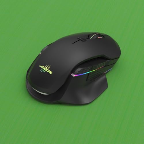 uRage Gaming-Mauspad “Greenscreen 250 Desk-Mat”, Grün, Anti-Rutsch-Beschichtung, Naturgummi, für Tastatur und Maus, extra groß, 90 x 0,3 x 34 cm Bild 7