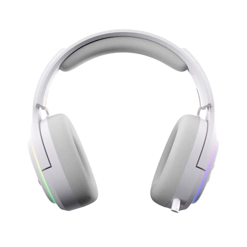 Newskill Aton Ivory Auriculares Gaming Inalámbricos RGB Bluetooth 5.0 Multiplataforma Blancos Bild 7
