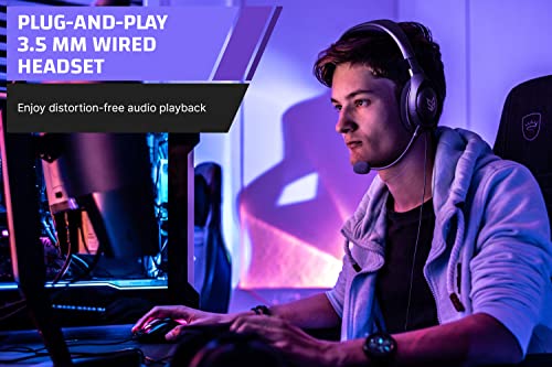 Sound Blaster Blaze V2 Over-Ear-Gaming-Headset mit abnehmbarem Noise-Cancelling-Mikrofon, Lautstärke- und Mikrofon-Stummschaltung für PC/Mac/Konsolen Bild 2