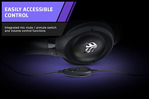 Sound Blaster Blaze V2 Over-Ear-Gaming-Headset mit abnehmbarem Noise-Cancelling-Mikrofon, Lautstärke- und Mikrofon-Stummschaltung für PC/Mac/Konsolen Bild 7