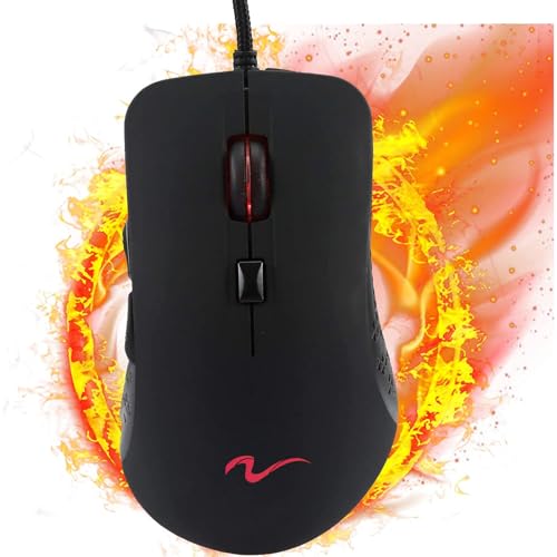Beheizter Maus,Winter-Handwärmer USB Gaming-Maus,Wärme 38–48 °C Einstellbar-Mattschwarz Bild 1