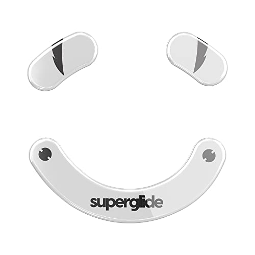 Superglide – schnellste und glatteste Mausfüße/Schlittschuhe aus ultrastarkem, makellosem Glas, superschnelle, Glatte und langlebige Sohle Bild 1