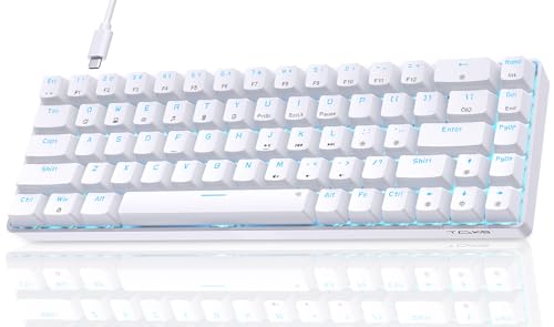 Dierya×TMKB T68se Gaming Mechanische Tastatur,60% Prozent Tastatur,Ultra-Compact Mini 68 Tasten Anti-Ghosting,Typ-C-Datenkabel,US Layout für PC Windows Gamer Typist,Red Linear Switch Bild 1