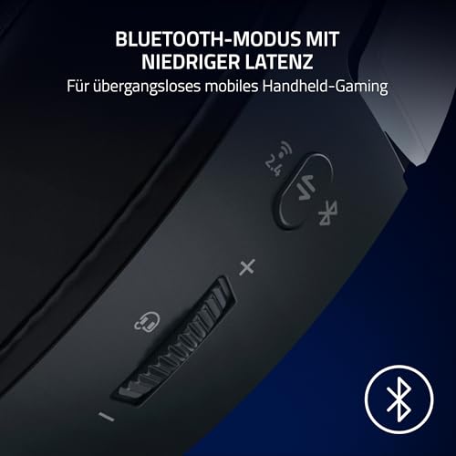 Razer Kaira HyperSpeed (PlayStation Licensed) - Drahtloses Gaming-Headset für PlayStation - 2,4 HyperSpeed und Bluetooth (Triforce 50mm, HyperClear-Mikrofon, USB, plattformübergreifend) Weiß Bild 6