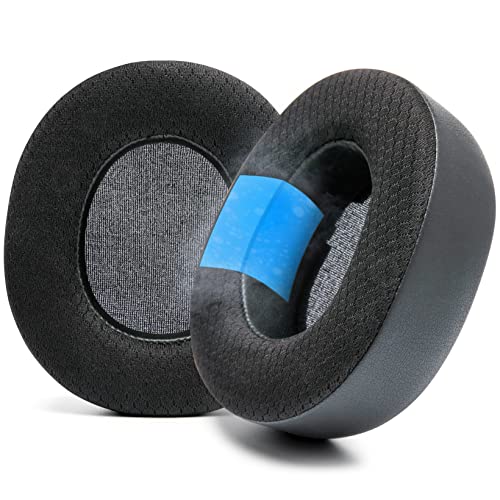 WC Freeze Nova Pro Wireless – Kühlende Gel-Ohrpolster für Arctis Nova Pro Wireless & Nova Elite (passt Nicht auf andere Modelle), von Wicked Cushions, extra dick und bequem | Black Bild 1