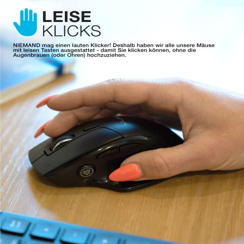 JLab JBuds Bluetooth Maus, Ergonomisches Design 7 Tasten, Bis zu DREI Benutzerprofile Bild 5