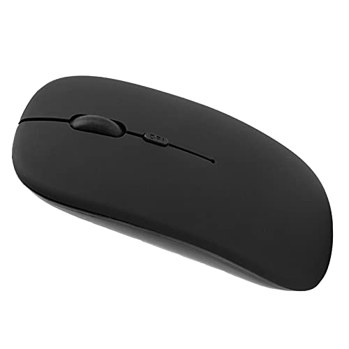 Akozon Schwarz Kabellos 5.0 Silent Office Maus, Laptop Mute Optical Tracking Maus für OS X/Mi/Tablets Bild 4