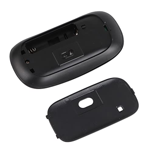 Akozon Schwarz Kabellos 5.0 Silent Office Maus, Laptop Mute Optical Tracking Maus für OS X/Mi/Tablets Bild 6