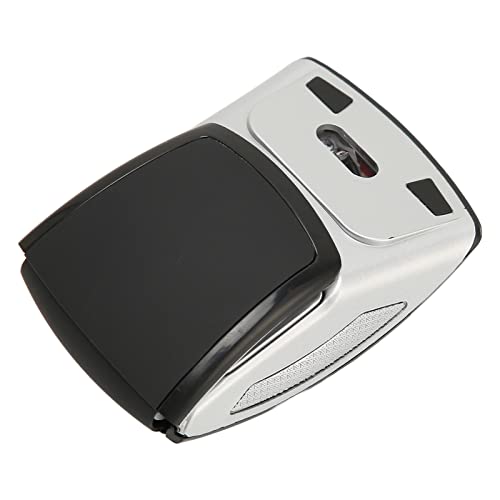 Drahtlose Faltbare Computermaus, Tragbare Kompakte Drahtlose Faltbare ABS-Maus 1600 DPI Matte Büro-Gaming-Maus, Plug-and-Play(Schwarz) Bild 7