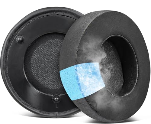 SOULWIT Kühlgel Ersatz Ersatzpolster Ohrpolster für Razer ManO'War, Man O' War 7.1, Man O War Tournament Edition Gaming-Headset,Polster mit hochdichtem Bild 1