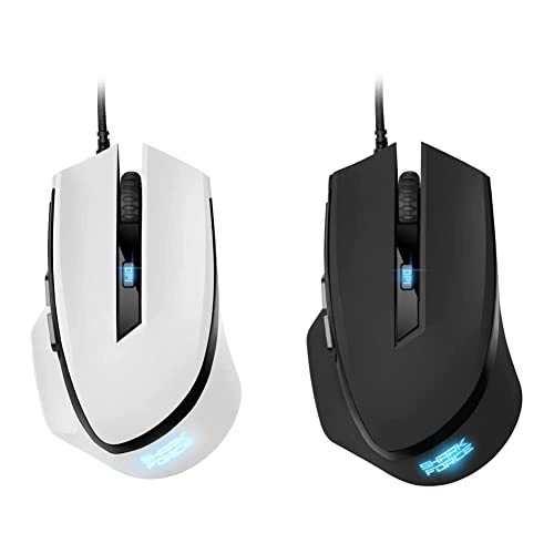 Sharkoon Shark Force II weiß, Gaming Maus, 4044951030446 & Shark Force II schwarz Bild 1