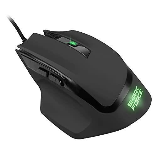 Sharkoon Shark Force II weiß, Gaming Maus, 4044951030446 & Shark Force II schwarz Bild 6