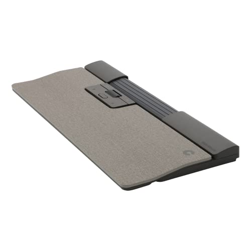 Contour SliderMouse Pro | Kabellose Maus | Regulärer Handballenauflage | Ergonomische PC Maus | Bluetooth Maus | Schmerzlinderung | 6 programmierbare Tasten | 2800 DPI | Für Windows & macOS | Hellgrau Bild 2