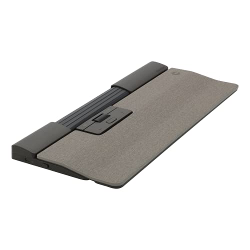 Contour SliderMouse Pro | Kabellose Maus | Regulärer Handballenauflage | Ergonomische PC Maus | Bluetooth Maus | Schmerzlinderung | 6 programmierbare Tasten | 2800 DPI | Für Windows & macOS | Hellgrau Bild 3
