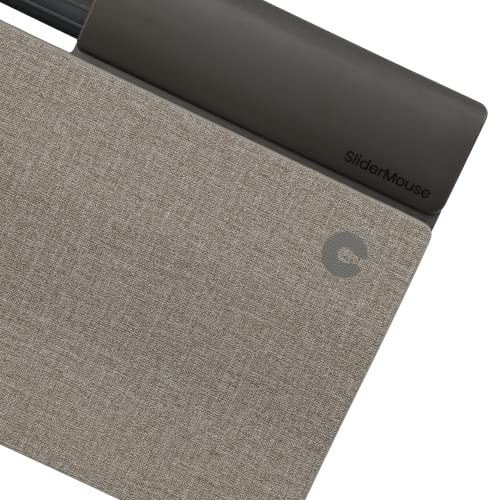 Contour SliderMouse Pro | Kabellose Maus | Regulärer Handballenauflage | Ergonomische PC Maus | Bluetooth Maus | Schmerzlinderung | 6 programmierbare Tasten | 2800 DPI | Für Windows & macOS | Hellgrau Bild 5