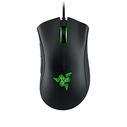 Trust Gaming 24068 Tastatur mit TKL-Design GXT 833 Thado - Beleuchtete Tastatur mit Deutsches QWERTZ Layout & Razer DeathAdder Essential (2021) - Essentielle Gaming-Maus mit optischem 6.400-DPI-Sensor Bild 5