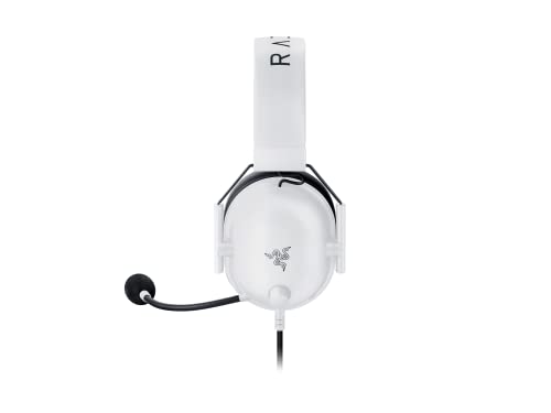 Razer Blackshark V2 X White Premium Esports Gaming Headset Weiß EInheitsgröße & DeathAdder Essential (2021) - Essentielle Gaming-Maus mit optischem 6.400-DPI-Sensor Weiß Bild 3