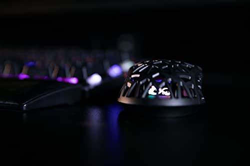 Konix Dungeons & Dragons Kabelgebundene Gaming-Maus Ultra Light 70 g für PC - 7 DPI-Stufen - Rainbow-LED-Hintergrundbeleuchtung - Schwarz Bild 4